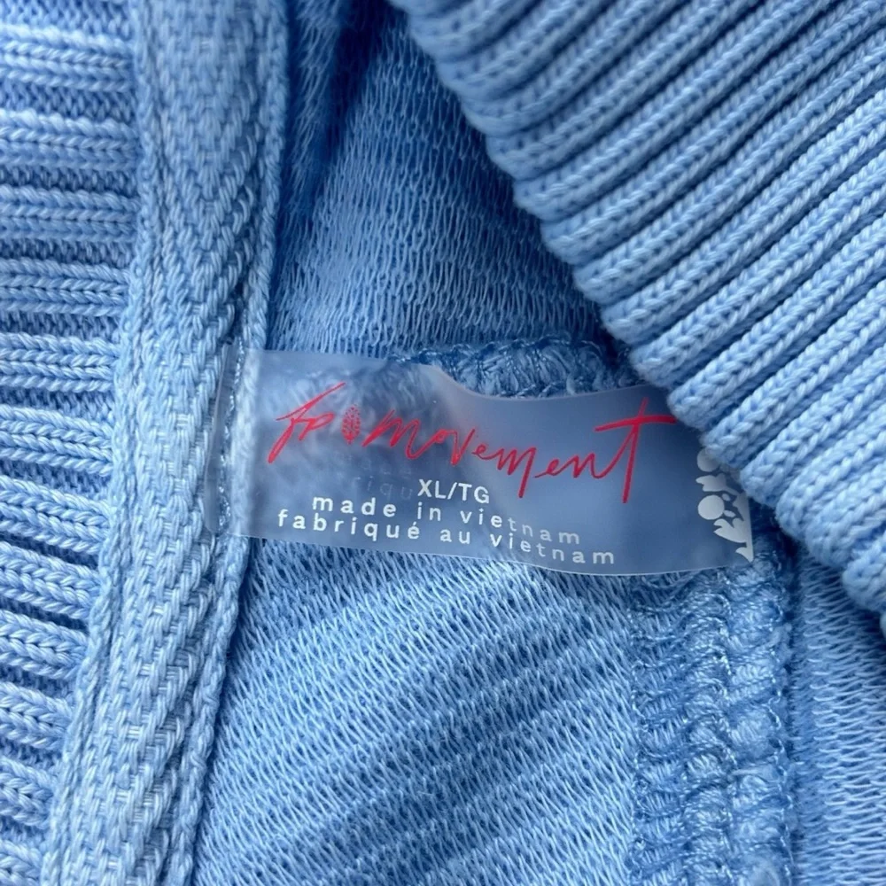 NWOT Free People So Fly Henley Pullover XL